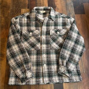 Mens Youngla Plaid Heavyweight Shacket